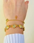 Larisa Silver 925 Gold Plated Bracelet