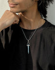 Alex Kyanite Silver 925 Men's Pendant