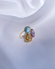 Colorstone 18K Gold Ring