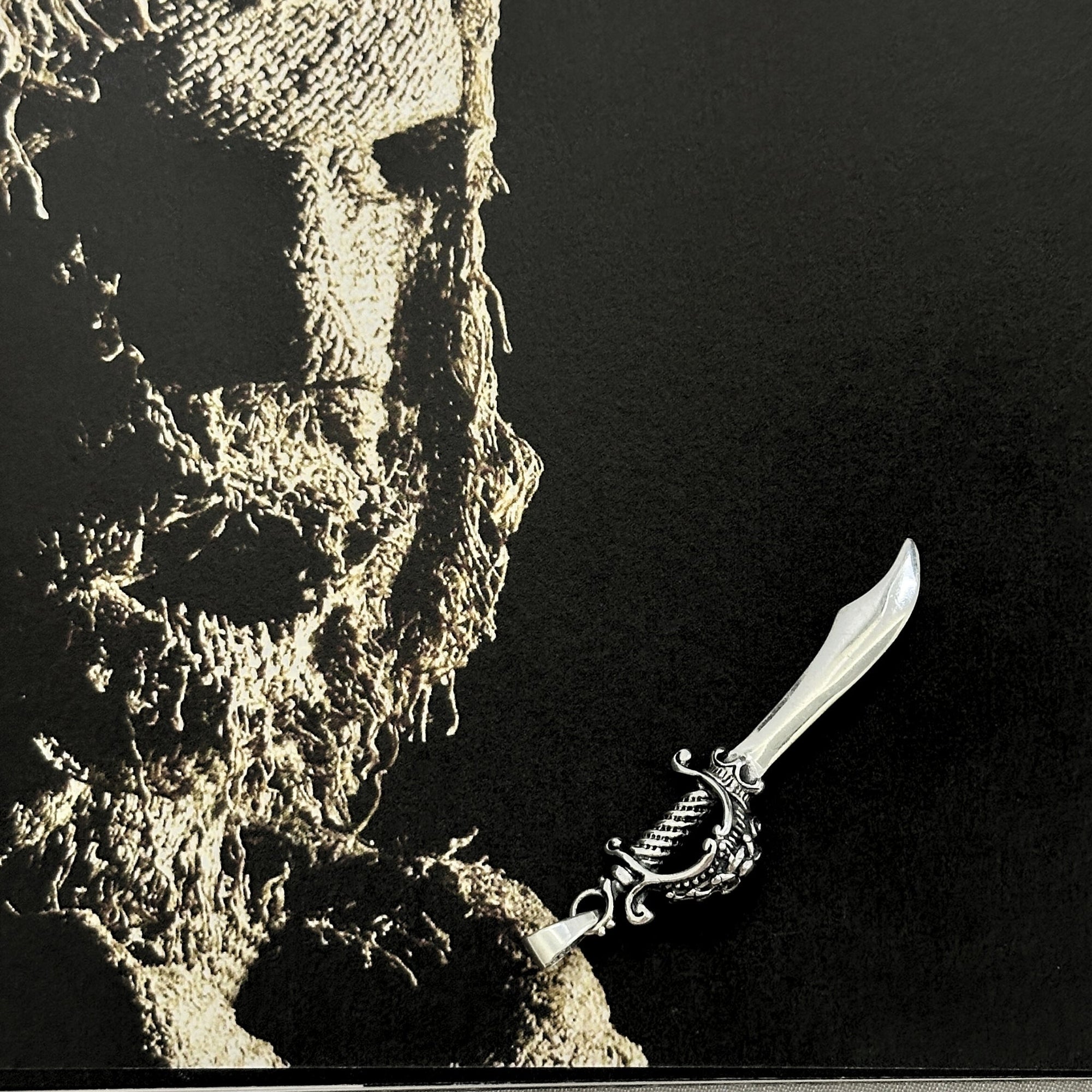 Sword Silver 925 Men's Pendant