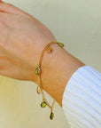 Larisa Silver 925 Gold Plated Bracelet