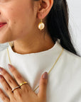 South Sea Pearl 18K Gold Earrings