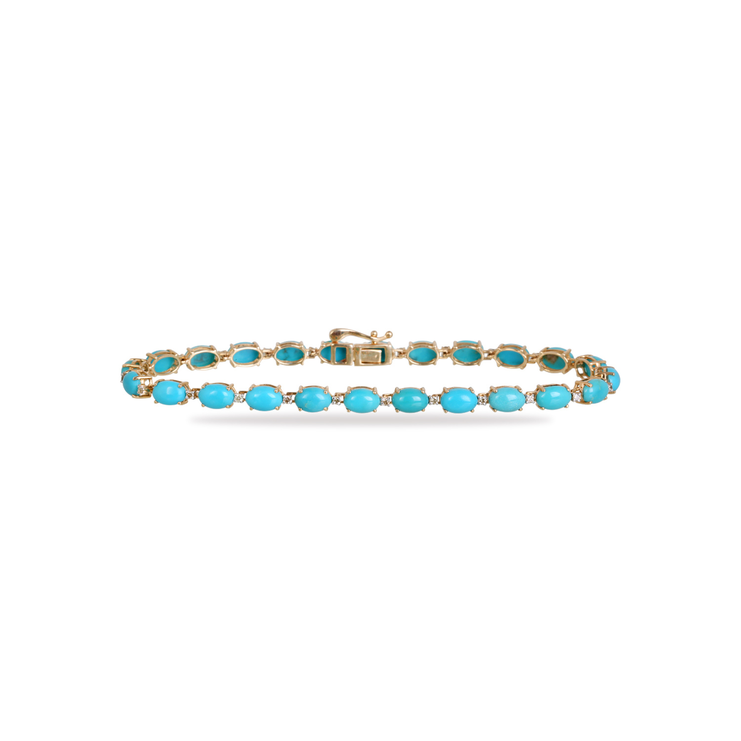 Asa Turquoise & Diamond Bracelet
