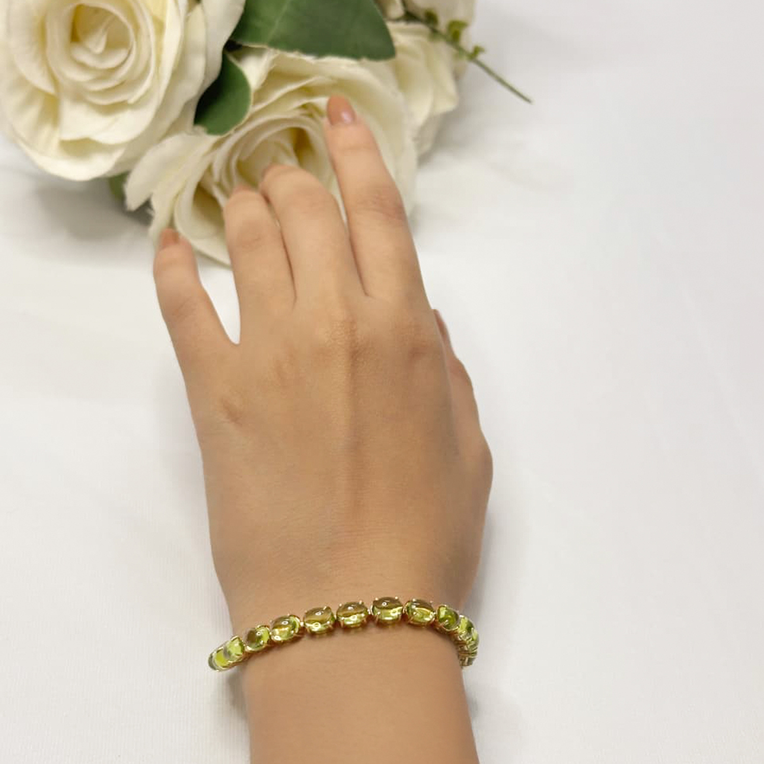 Mei Peridot Bracelet