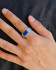 Gary Lapis Silver 925 Ring