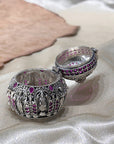 Silver 925 Dome Lid Devotional Box Openable Artifact