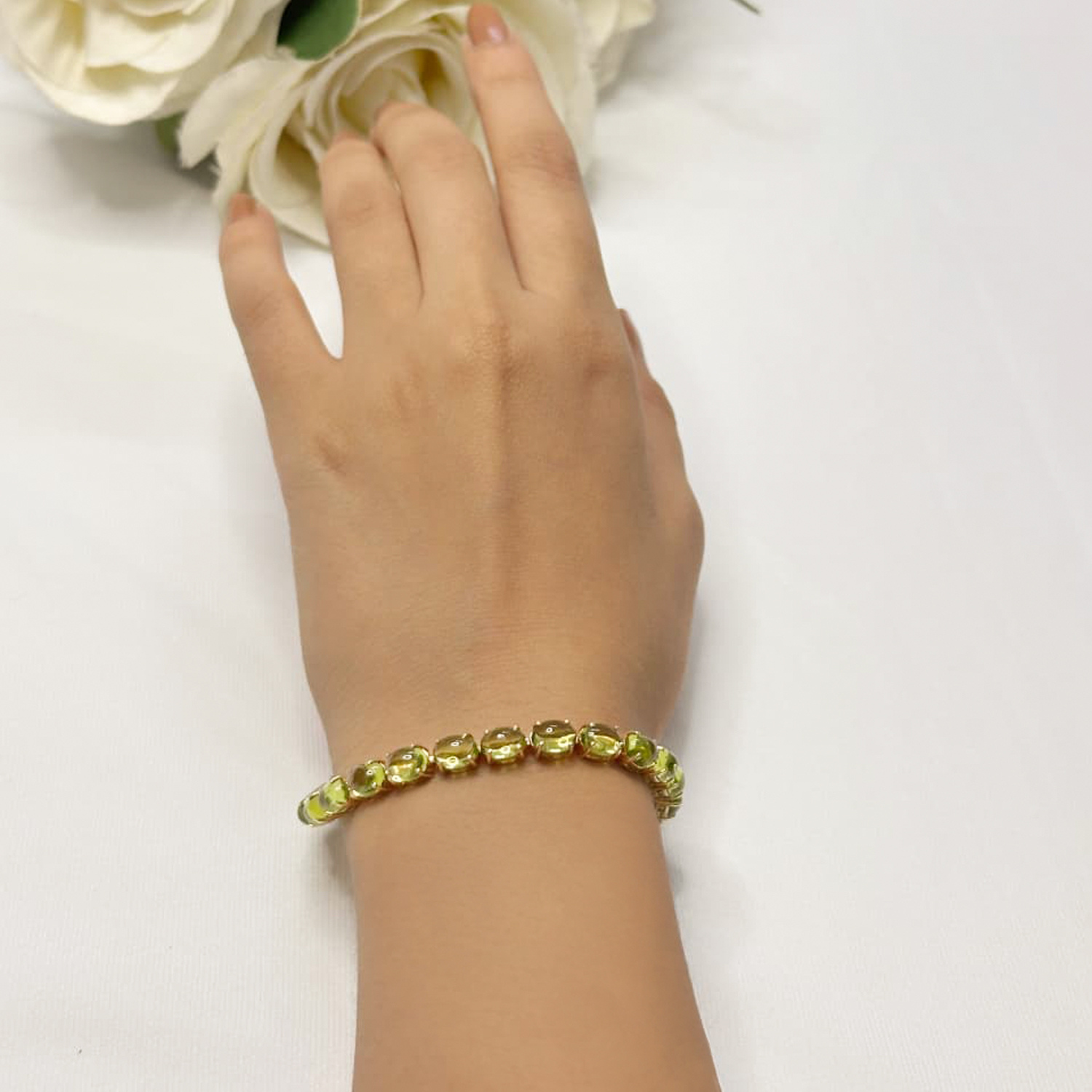 Mei Peridot Bracelet