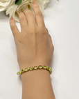Mei Peridot Bracelet