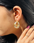 Jackson Gold Plated Silver 925 Earrings