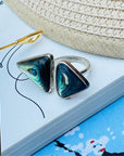 Trigon Abalone Silver 925 Ring