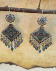 Aarav Traditional Silver 925 Earrings