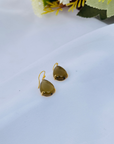 Smokey Quartz 18K Gold Earrings