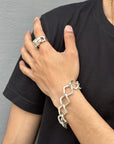 Jason Silver 925 Men's Bracelet