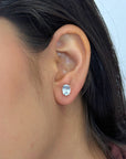 Rosella Gemstone Silver 925 Studs