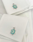 Turtle Silver 925 Men Cufflinks
