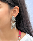 Zari Traditional Silver 925 Earrings