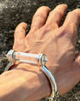 Tristen Black Onyx Silver 925 Men's Bracelet