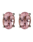 Fascinating Morganite gemstone earring