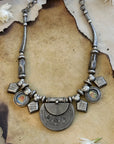 Ganesha Handpainted Silver 925 Necklace
