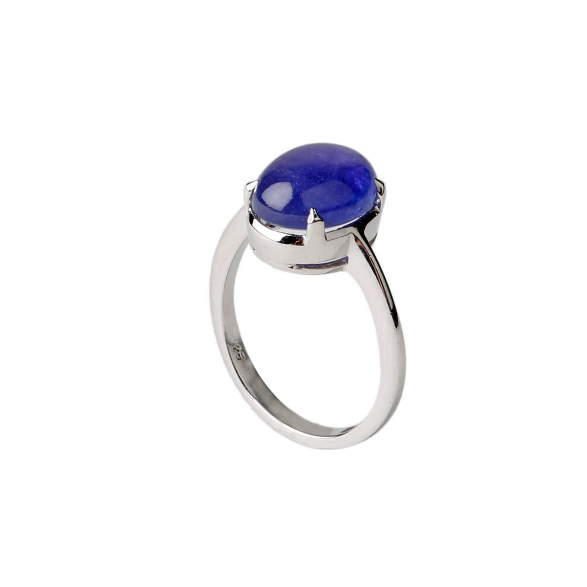 Glorious Tanzanite Silver 925 Ring