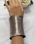 Haniya Traditional Silver Cuff Bangle
