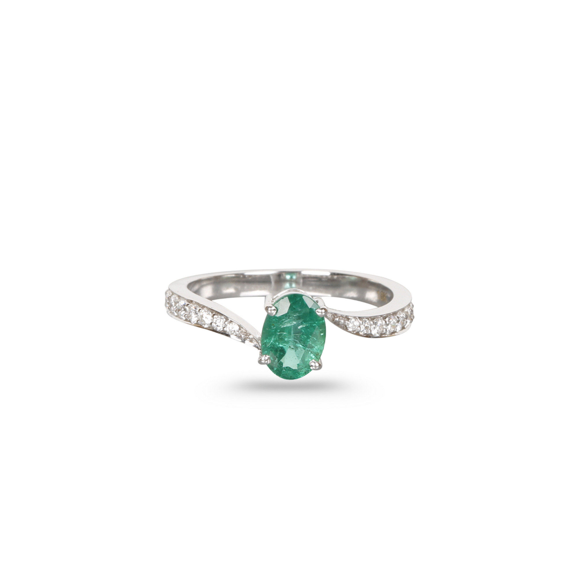 Emerald & Diamond Ring