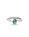 Emerald & Diamond Ring