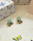 Mita Multistone 18k Gold Plated Silver 925 Earrings