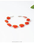 orange bracelet