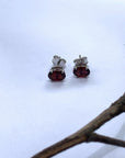 Rosella Gemstone Silver 925 Studs