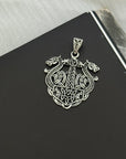 Viking Dragon Silver 925 Men's Pendant