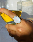 Marcus Opal 18k Gold Plated Silver 925 Ring