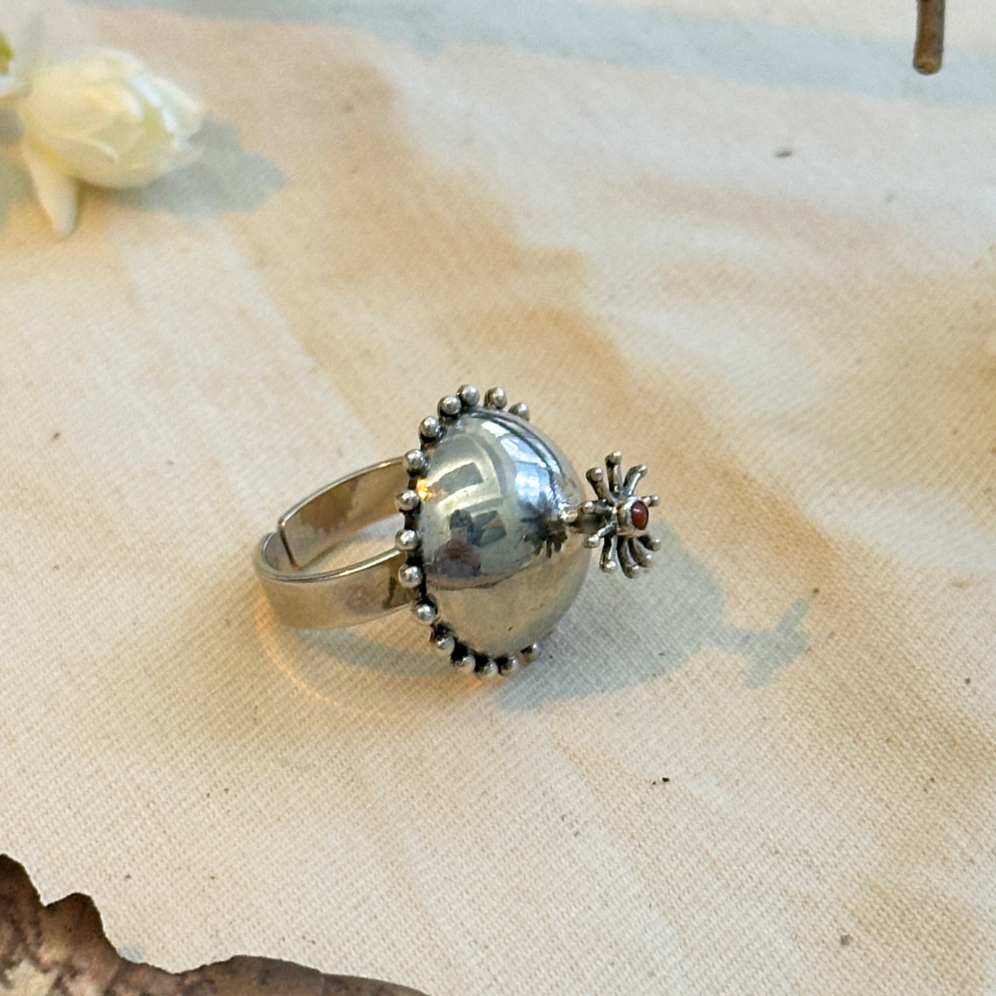 Sitara Traditional Designer Silver 925 Ring