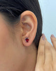 Rosella Gemstone Silver 925 Studs