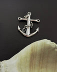 Anchor Silver 925 Men's Pendant