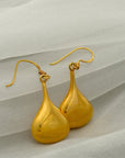 Agnees Gold Plated Silver 925 Earrings