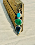 Ross Three Stone Pendant