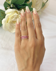 Bardot Ruby & Diamond Statement Ring