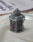 Silver 925 Ornate Prayer Box Openable Artifact