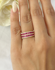 Bardot Ruby & Diamond Statement Ring