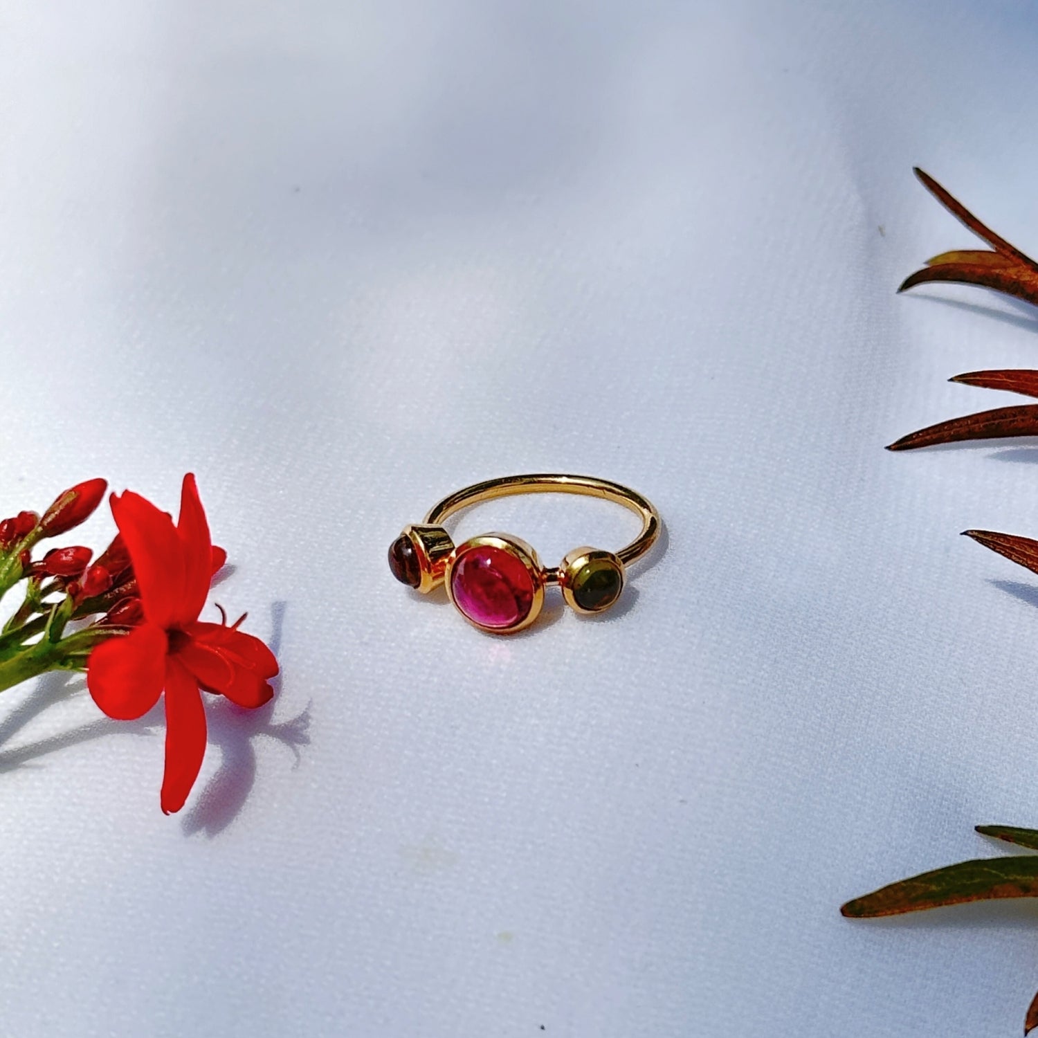 Tourmaline 18K Gold Ring