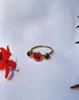Tourmaline 18K Gold Ring