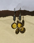 Jaxon Citrine 925 Silver Earrings