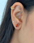 Rosella Gemstone Silver 925 Studs