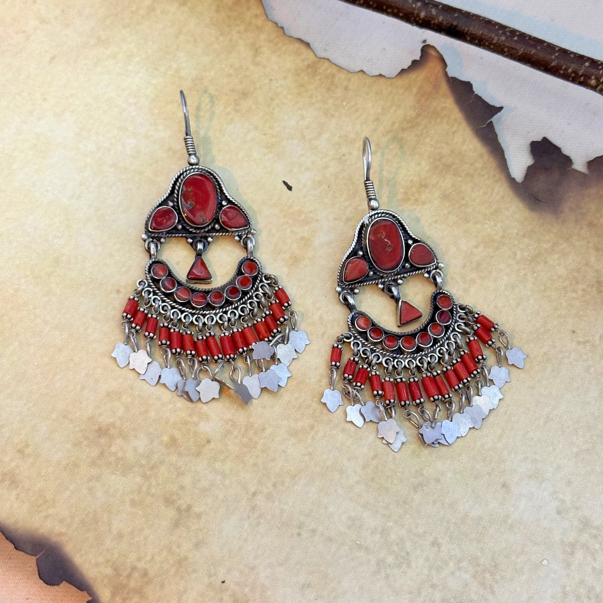 Daivey Traditional Silver 925 Earrings