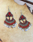 Daivey Traditional Silver 925 Earrings