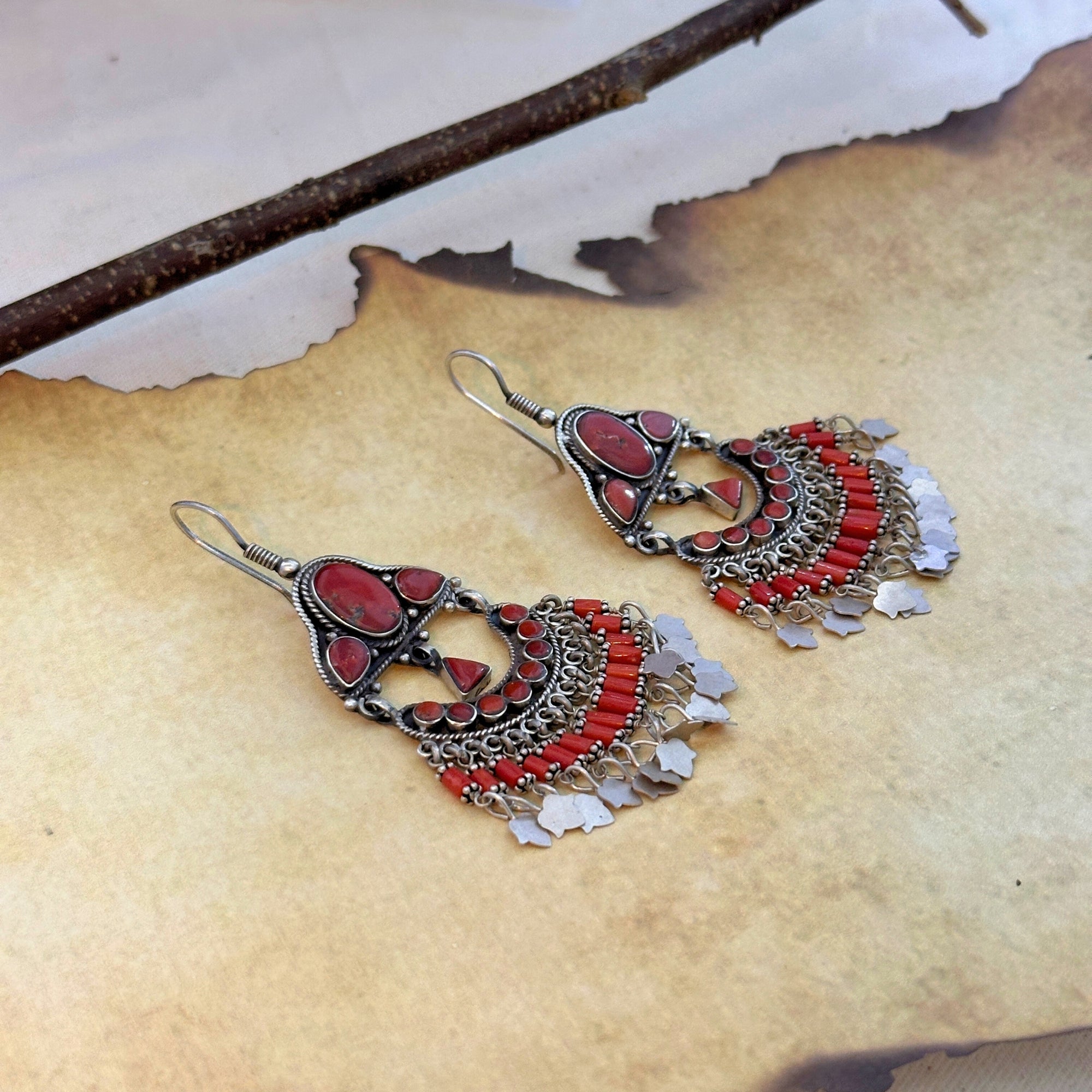 Daivey Traditional Silver 925 Earrings