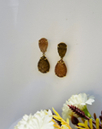 Tourmaline 18K Gold Earrings
