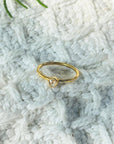 Aglow Diamond Polki Ring