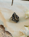 Aura Amethyst Silver 925 Ring
